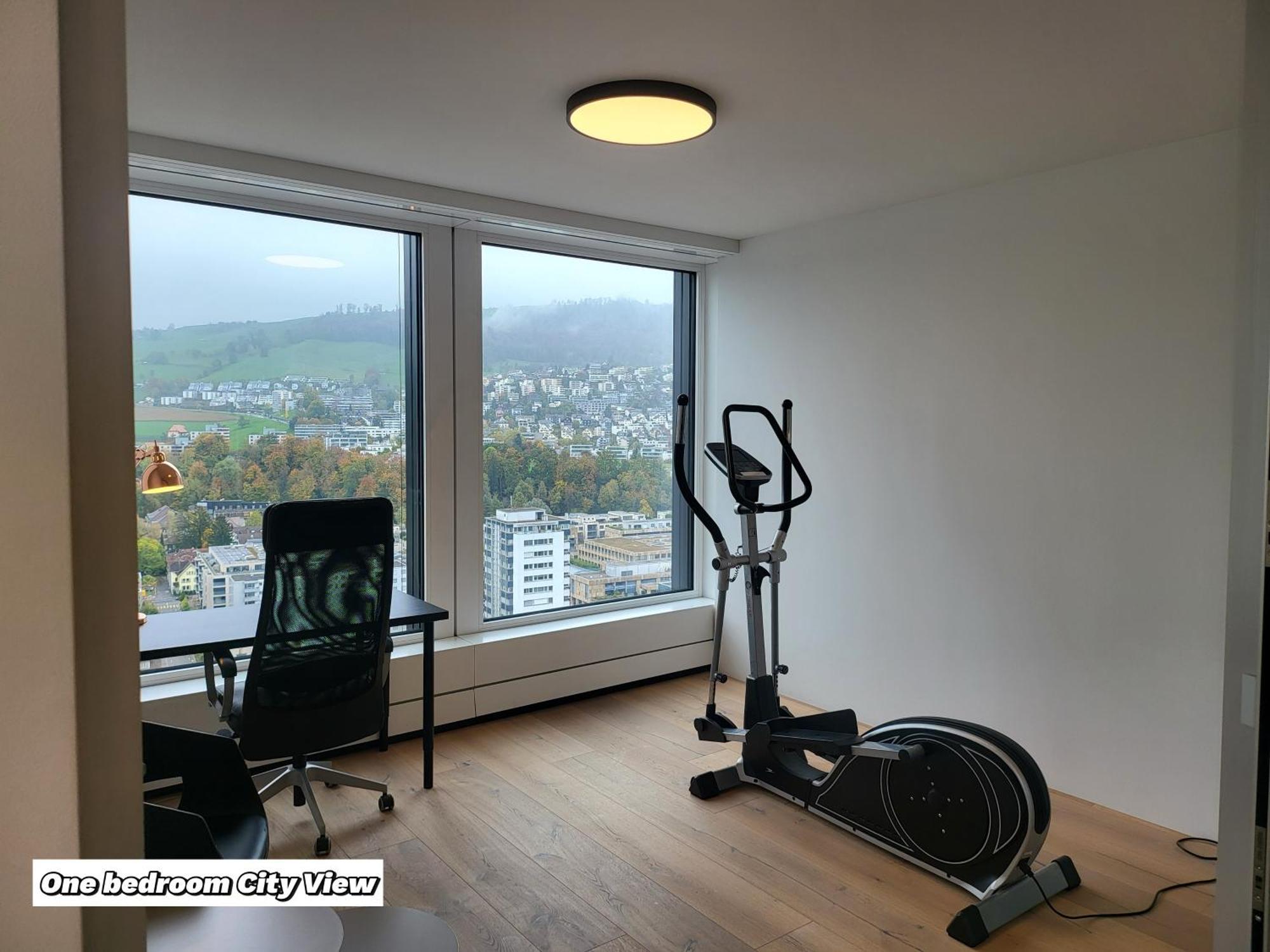 Park Tower City View Apartments Zug Buitenkant foto