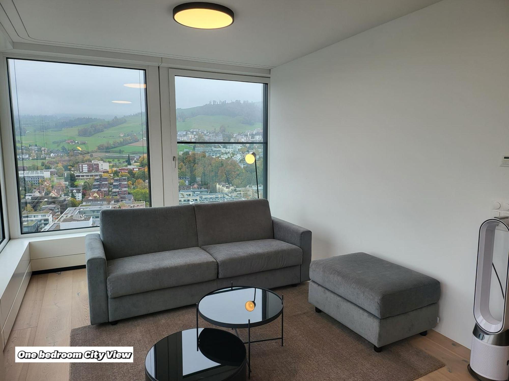 Park Tower City View Apartments Zug Buitenkant foto