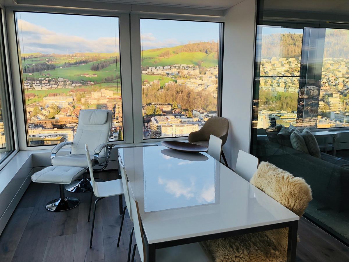 Park Tower City View Apartments Zug Buitenkant foto