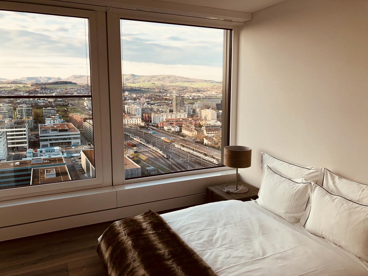 Park Tower City View Apartments Zug Buitenkant foto
