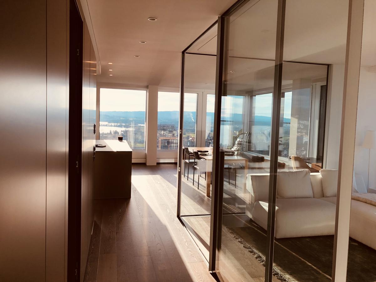 Park Tower City View Apartments Zug Buitenkant foto