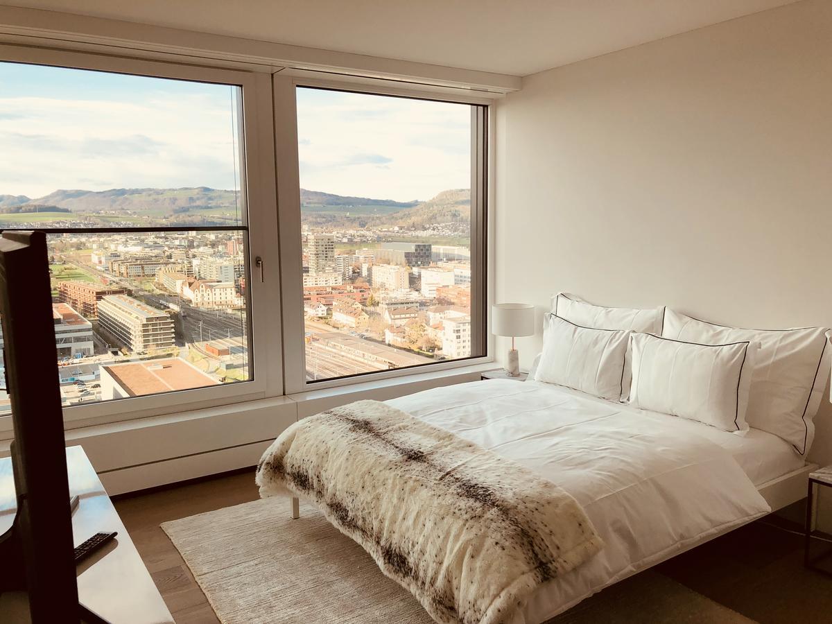 Park Tower City View Apartments Zug Buitenkant foto