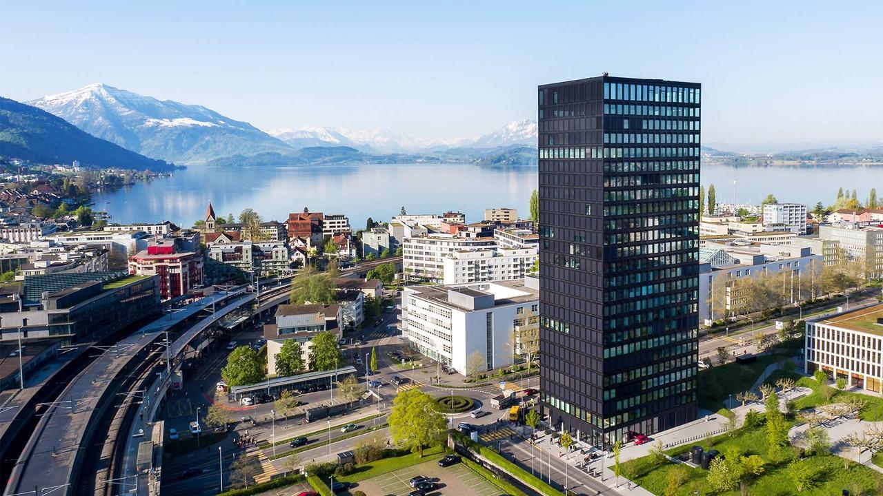 Park Tower City View Apartments Zug Buitenkant foto
